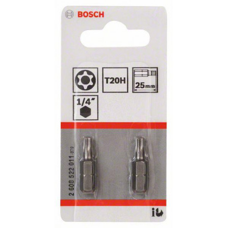 Bosch sukimo antgalis, 2 vnt, T20H, 25 mm
