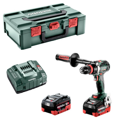 Akumuliatorinis gręžtuvas/suktuvas Metabo BS 18 LTX BL Q I (+2x akumuliatorius + įkroviklis ASC 145 + dėklas metaBOX 145 L)