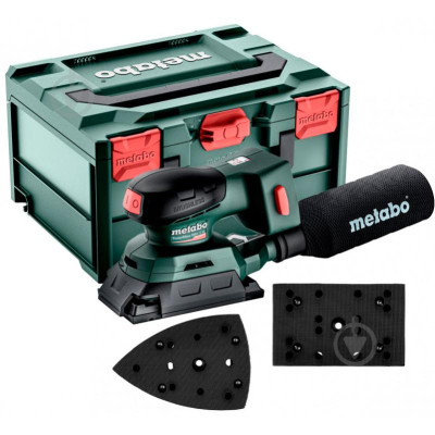 Belaidis ekcentrinis poliruoklis Metabo SRA 12 BL 12 V 100 x 150 mm (Be akumuliatoriaus, be įkroviklio su Metabox 215)