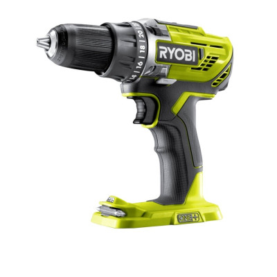 Ryobi akumuliatorinis suktuvas-gręžtuvas R18DD3-0, 18V ONE+, 50 Nm (be akumuliatoriaus ir įkroviklio)
