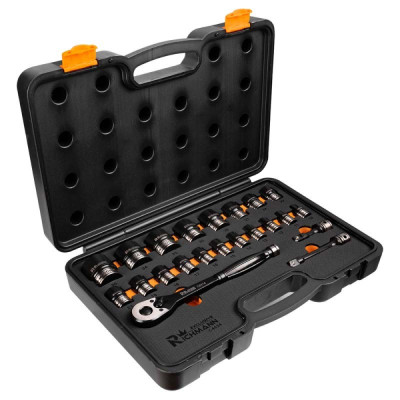 Set of impact sockets C4034, 22 pcs.