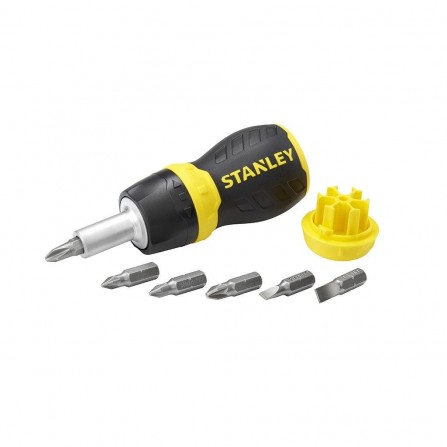 Stanley reketinis Stubby atsuktuvas (0-66-358), 6 antgaliai