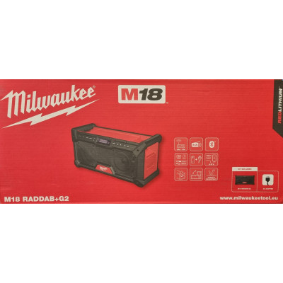 Draadloze radio Milwaukee DAB+ M18 RADDAB+G2-0