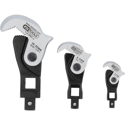 KS Tools multifunctionele sleutelset 1/4" + 3/8" + 1/2", 3-delig (114.0060)