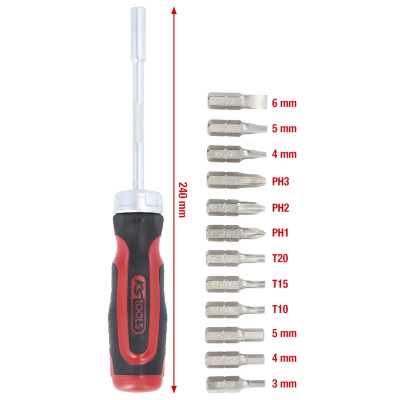 KS Tools 12-in-1 ratelschroevendraaierbit (159.2035)