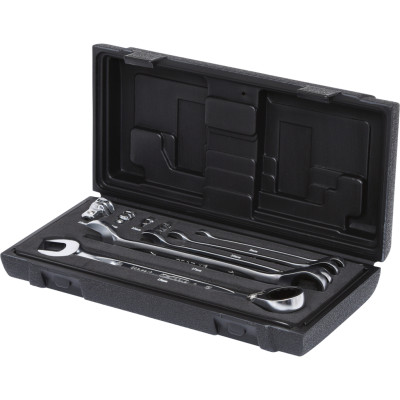 KS Tools GEARplus ratelringsleutelset, omkeerbaar, 9-delig (503.4650)