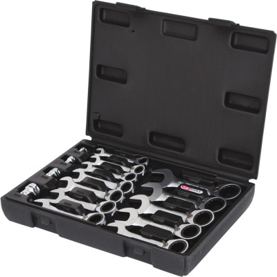 KS Tools GEARplus ratelringsleutelset, kort, 16-delig (503.4653)