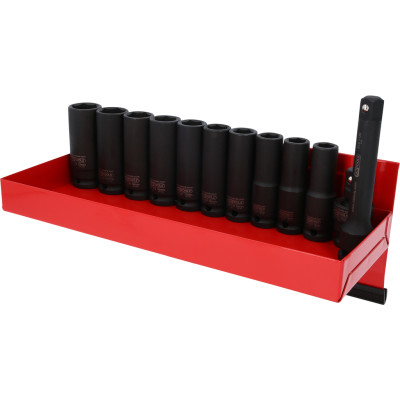 KS Tools 1/2" zeskant slagdoppenset, lang, 13-delig (515.0612)