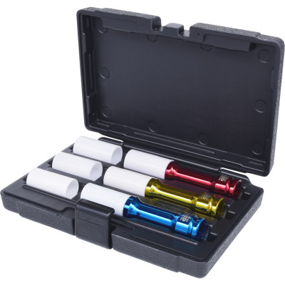 KS Tools 1/2" aluminium zware doppenset, lang, 6-delig (515.1040)