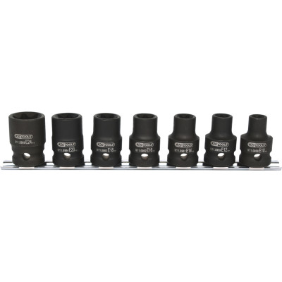 KS Tools 1/2" Torx E-Power dopsleutelset, 7-delig, E10-E24 (515.1106)