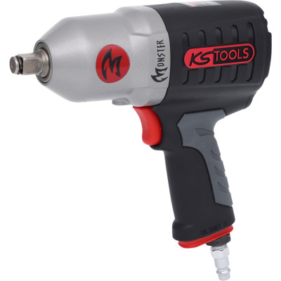 KS Tools 1/2" MONSTER krachtige pneumatische slagmoersleutel, 1690 Nm (515.1210)