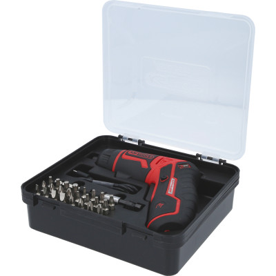 KS Tools eMONSTER 1/4" draadloze mini-schroevendraaierset, 27-delig (515.6500)