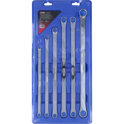 KS Tools CHROMEplus Dubbele Ringsleutelset, XL, 6-delig (518.0800)