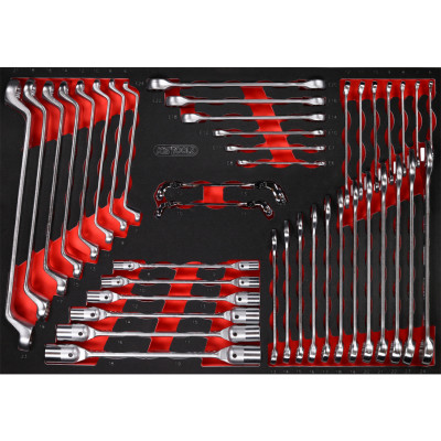 KS Tools Sleutelset met schuimrubberen inzetstuk, 41-delig (811.1041)