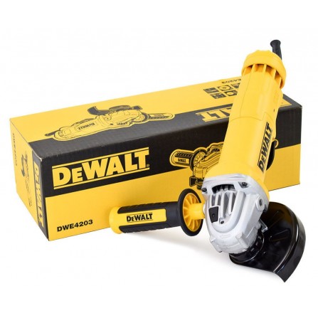Dewalt elektrinis kampinis šlifuoklis (DWE4203-QS), 1000 W, 125 mm