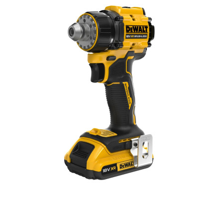 DeWalt accuboorschroevendraaier met 4 koppen DCD803D2T 18 V 2x2,0 Ah
