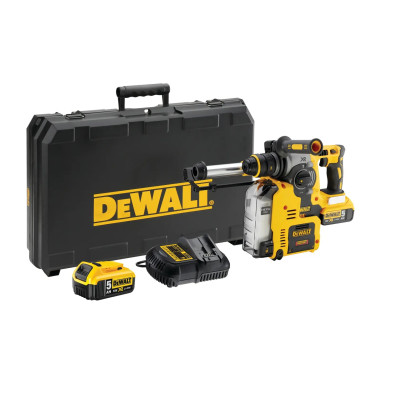 DeWalt accu combihamer DCH275P2 18 V su dulkių nusiurbimu