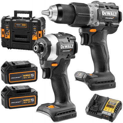 DeWalt McLaren accu-gereedschapsset DCK5222MP3T 5-delig, 18 V