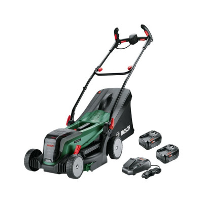 Bosch accugrasmaaier UniversalRotak 2x18V-37-550 37 cm