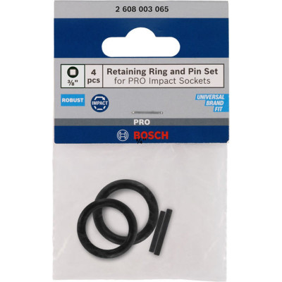 Bosch PRO Impact borgring- en penset 3/8 4-delig