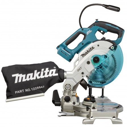 Akumuliatorinės pjovimo staklės Makita (DLS600Z), 165 mm, 18 V